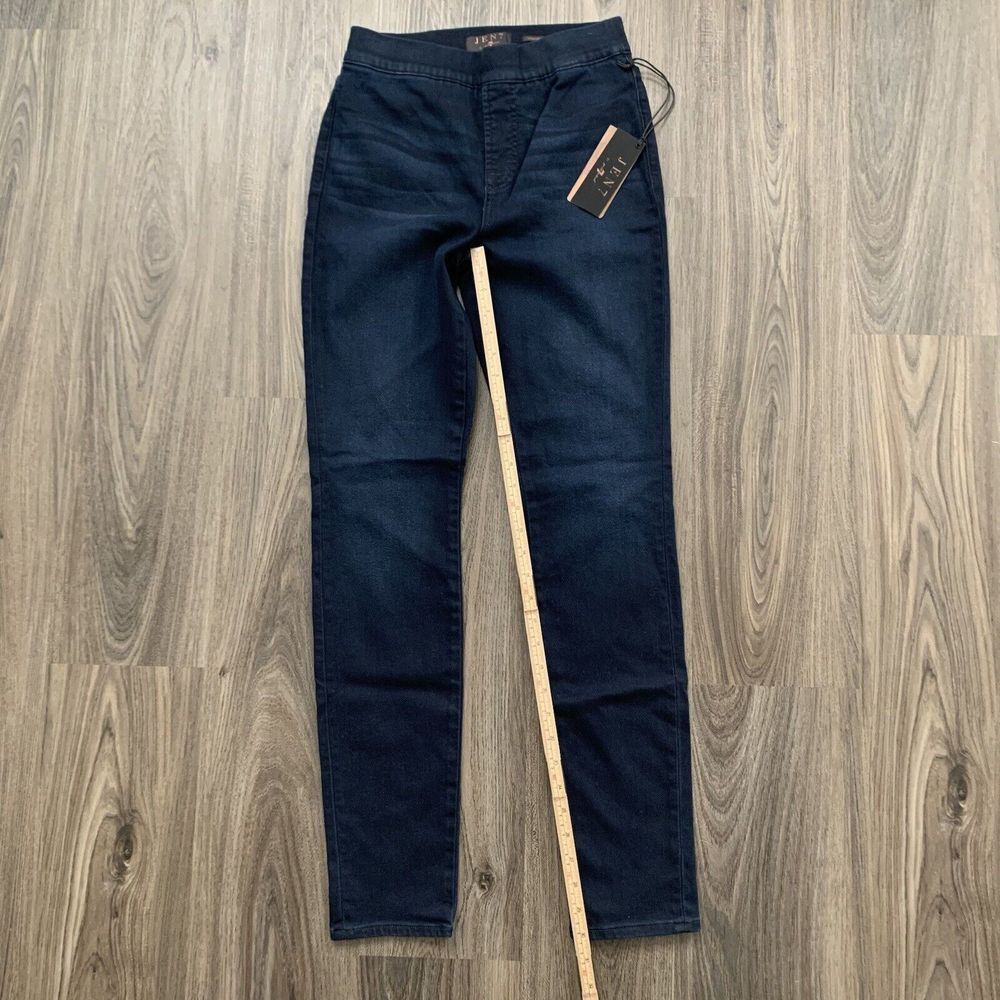 Jen7 by 7 for All‎ Mankind Comfort Skinny Jeans Size 4 Dark Wash MSRP $99 - Picture 7 of 9